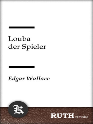 cover image of Louba der Spieler